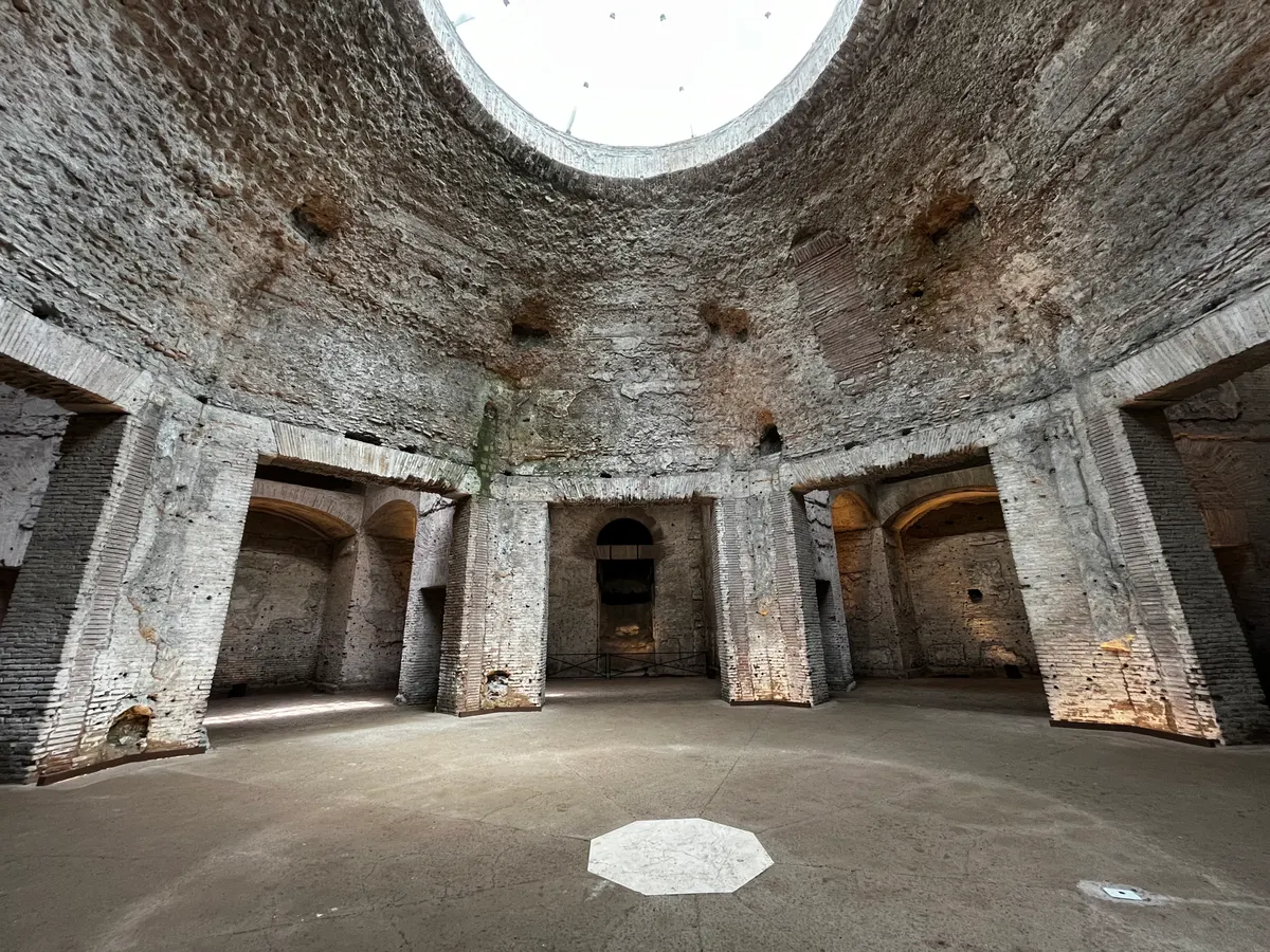 Main view at Domus Aurea Rome — travel photo