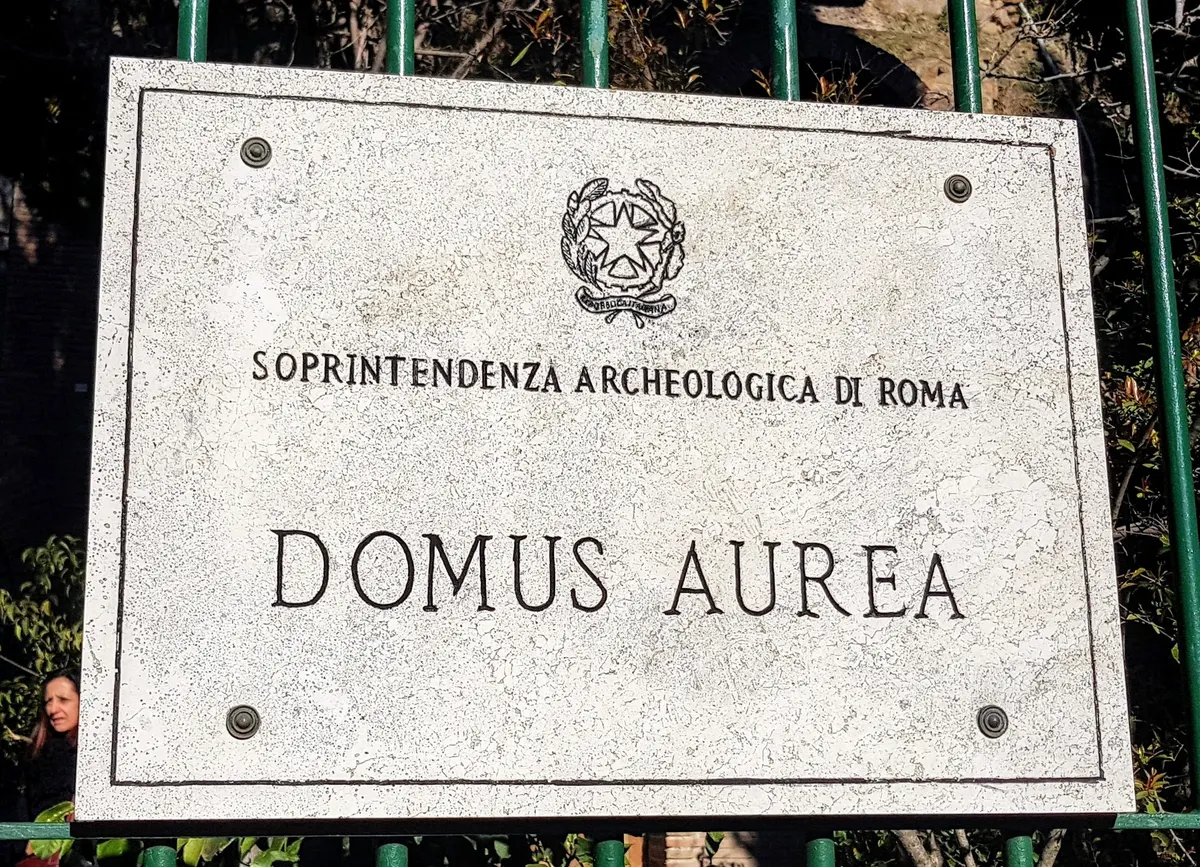Details at Domus Aurea Rome — travel photo