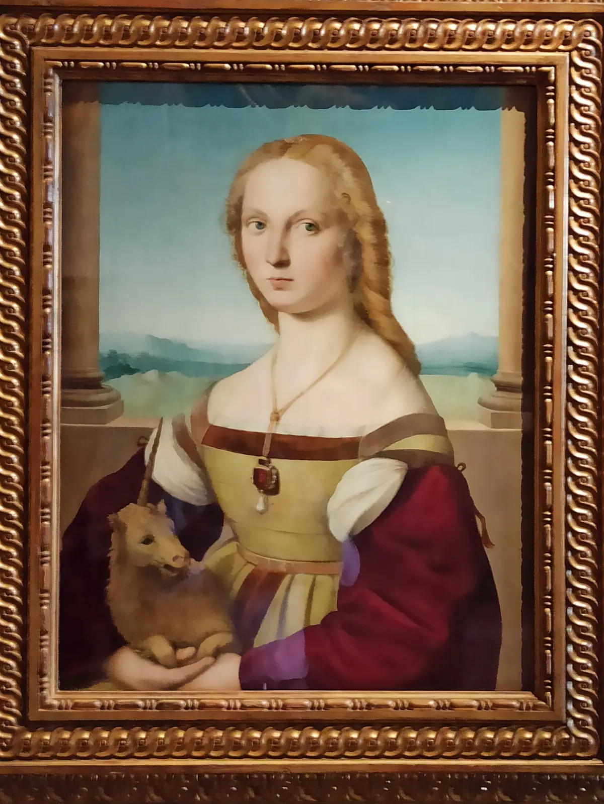 Details at Galleria Borghese Rome — travel photo