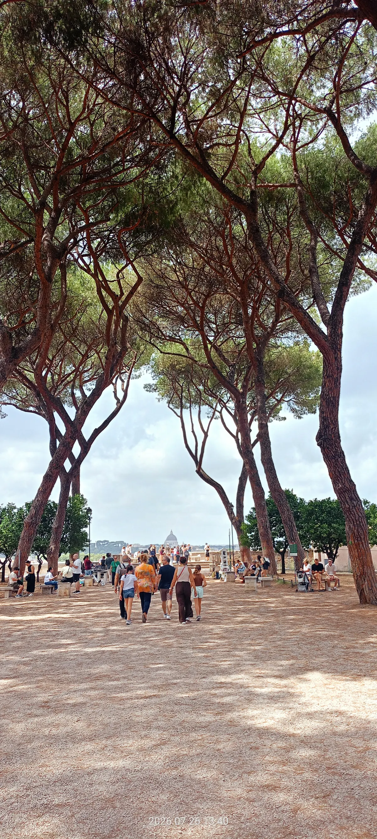 Main view at Giardino degli Aranci Rome — travel photo
