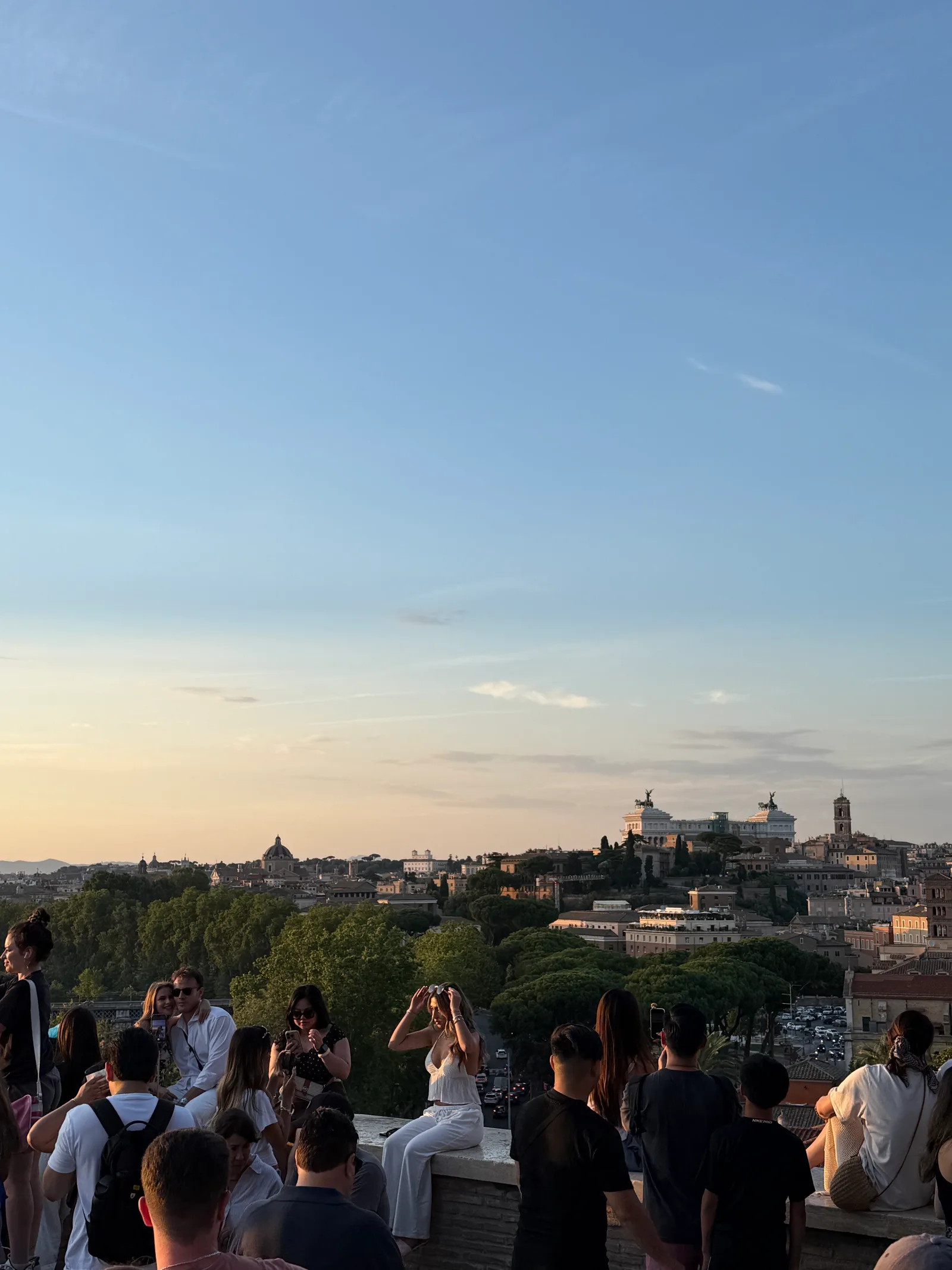 Atmosphere at Giardino degli Aranci Rome — travel photo