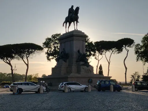Atmosphere at Janiculum Hill Rome — travel photo