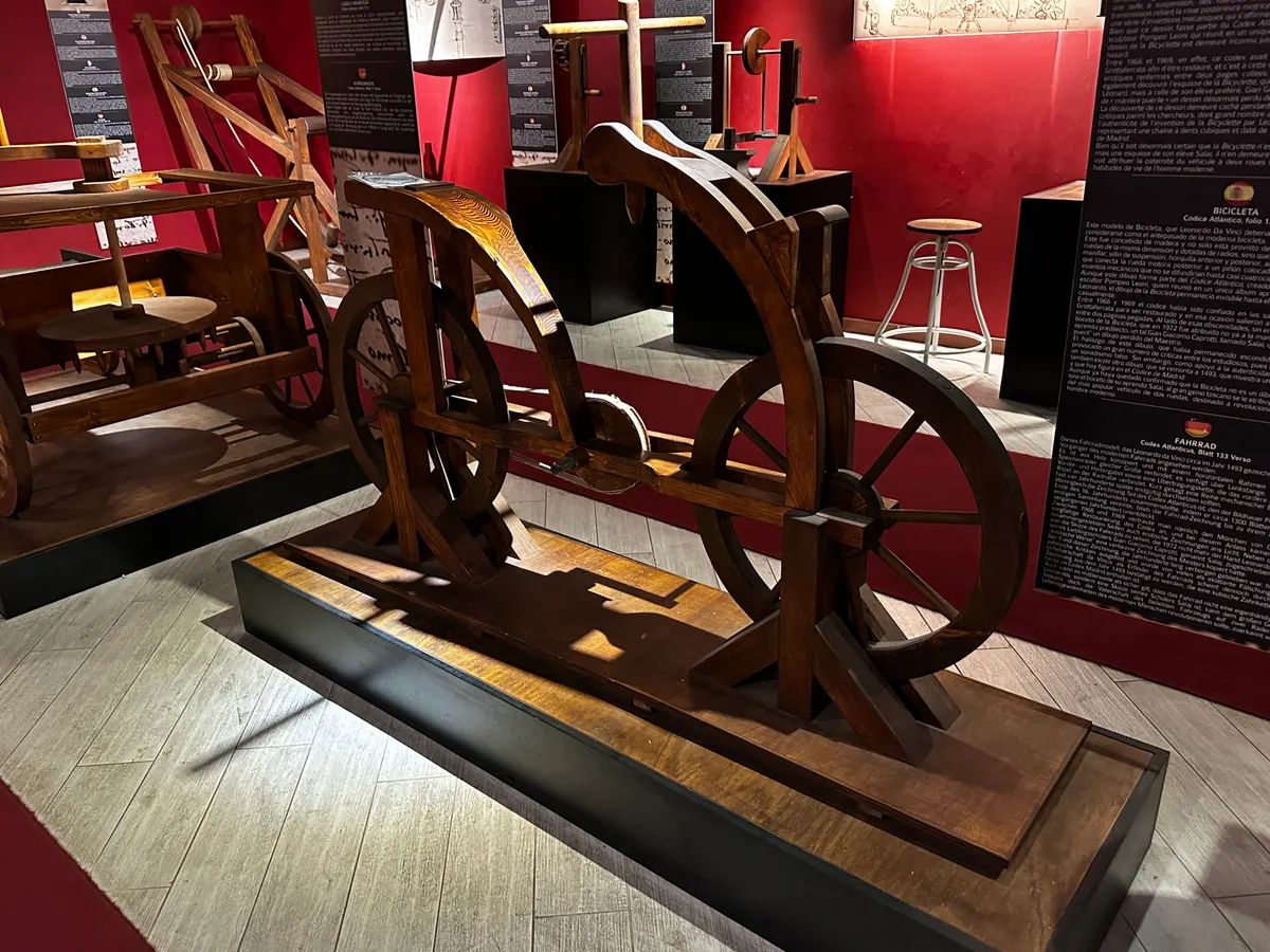 Main view at Leonardo Da Vinci Experience Museum Rome — travel photo