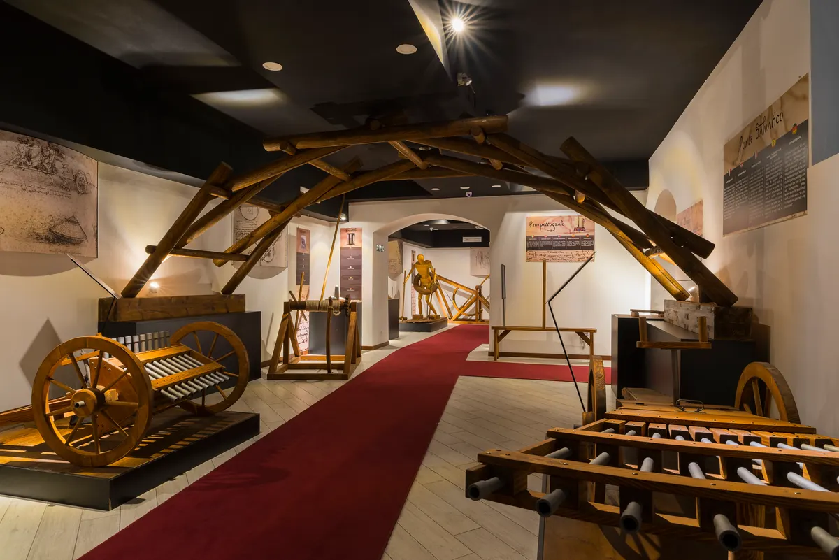 Details at Leonardo Da Vinci Experience Museum Rome — travel photo
