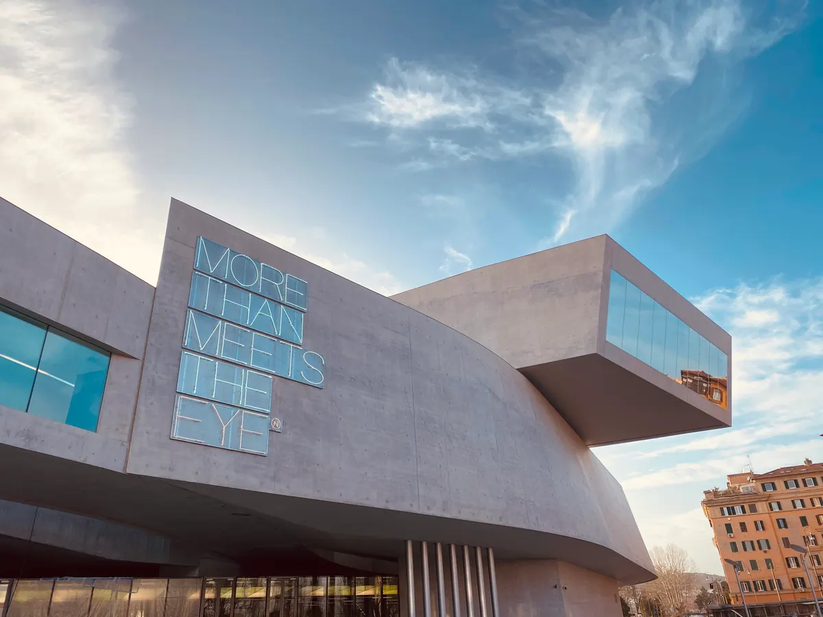 Details at MAXXI - National Museum of 21st Century Art Rome — travel photo