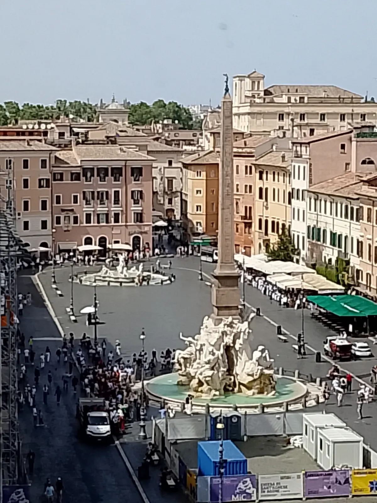 Main view at Museo di Roma - Palazzo Braschi Rome — travel photo