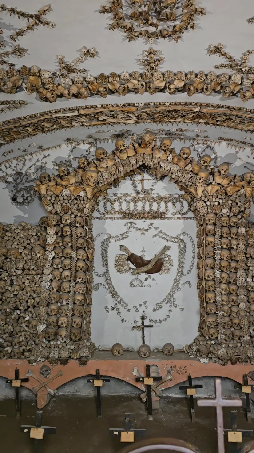 Main view at Museo e Cripta dei Cappuccini Rome — travel photo