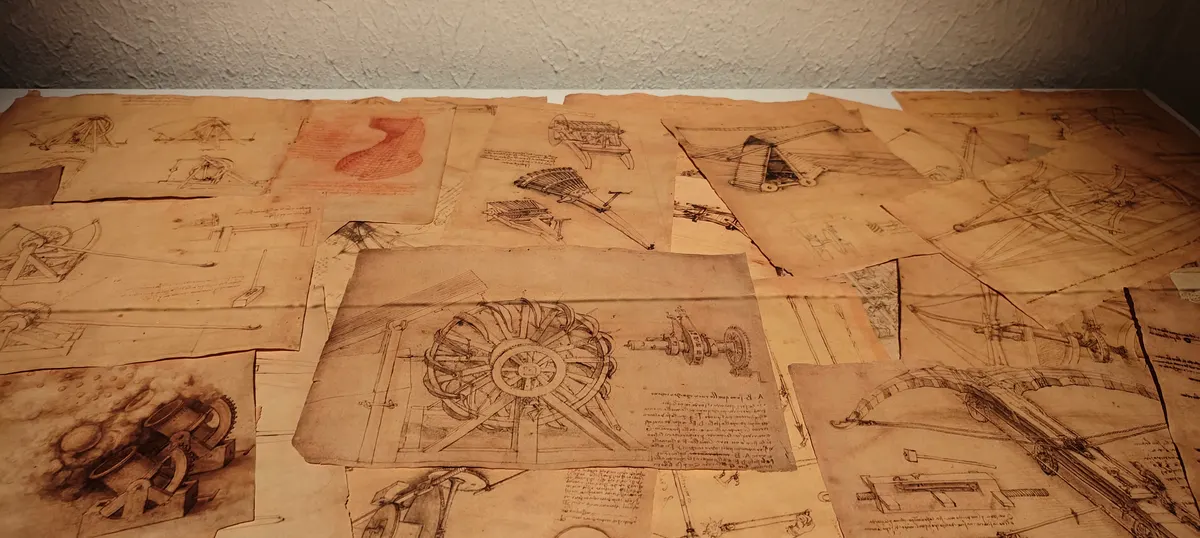 Main view at Museo Leonardo da Vinci Rome — travel photo