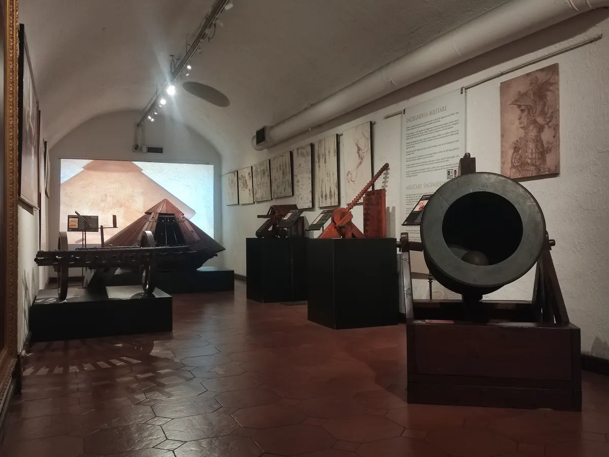 Atmosphere at Museo Leonardo da Vinci Rome — travel photo