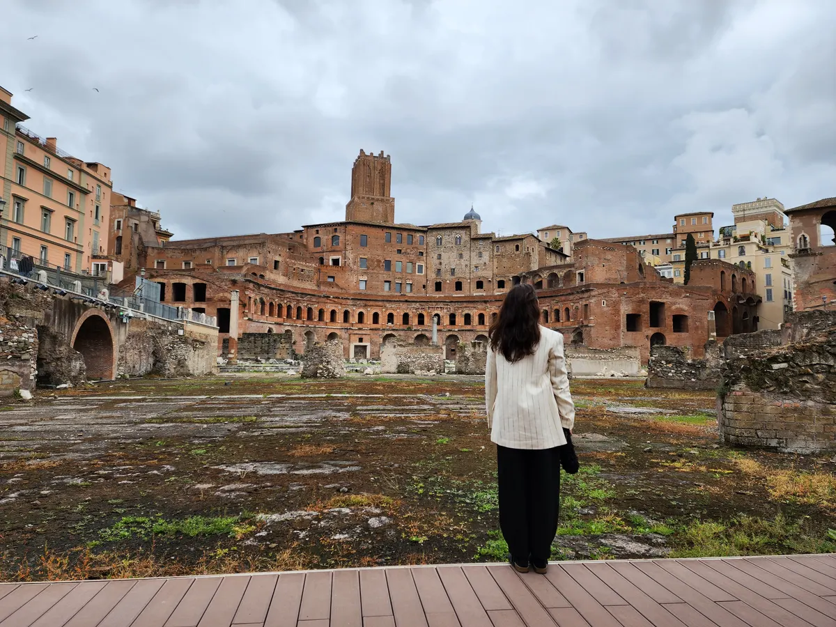 Details at Parco archeologico del Colosseo Rome — travel photo