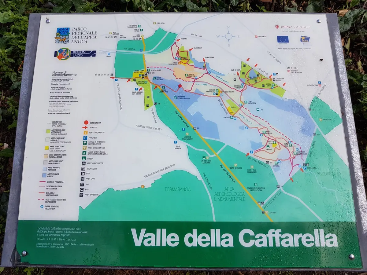 Details at Parco della Caffarella Rome — travel photo