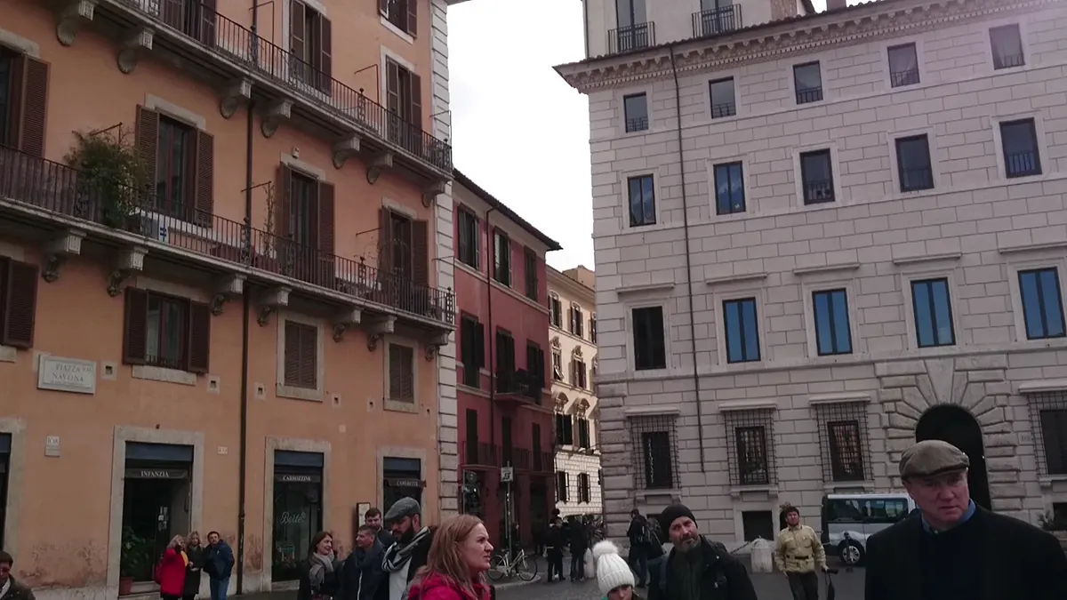 Main view at Piazza Navona Rome — travel photo