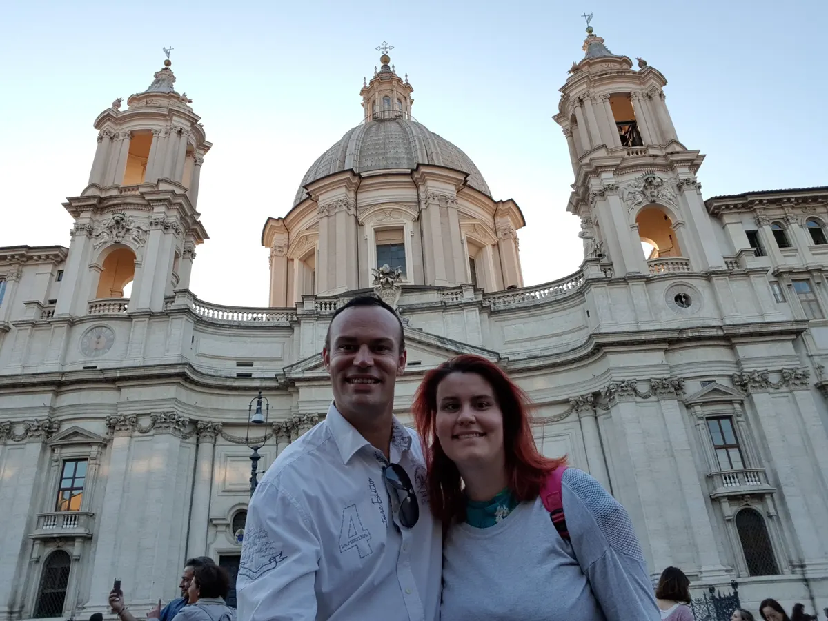 Details at Piazza Navona Rome — travel photo