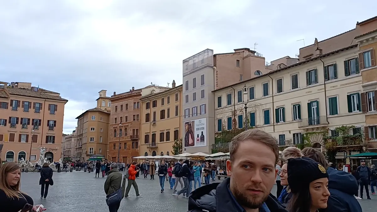 Atmosphere at Piazza Navona Rome — travel photo