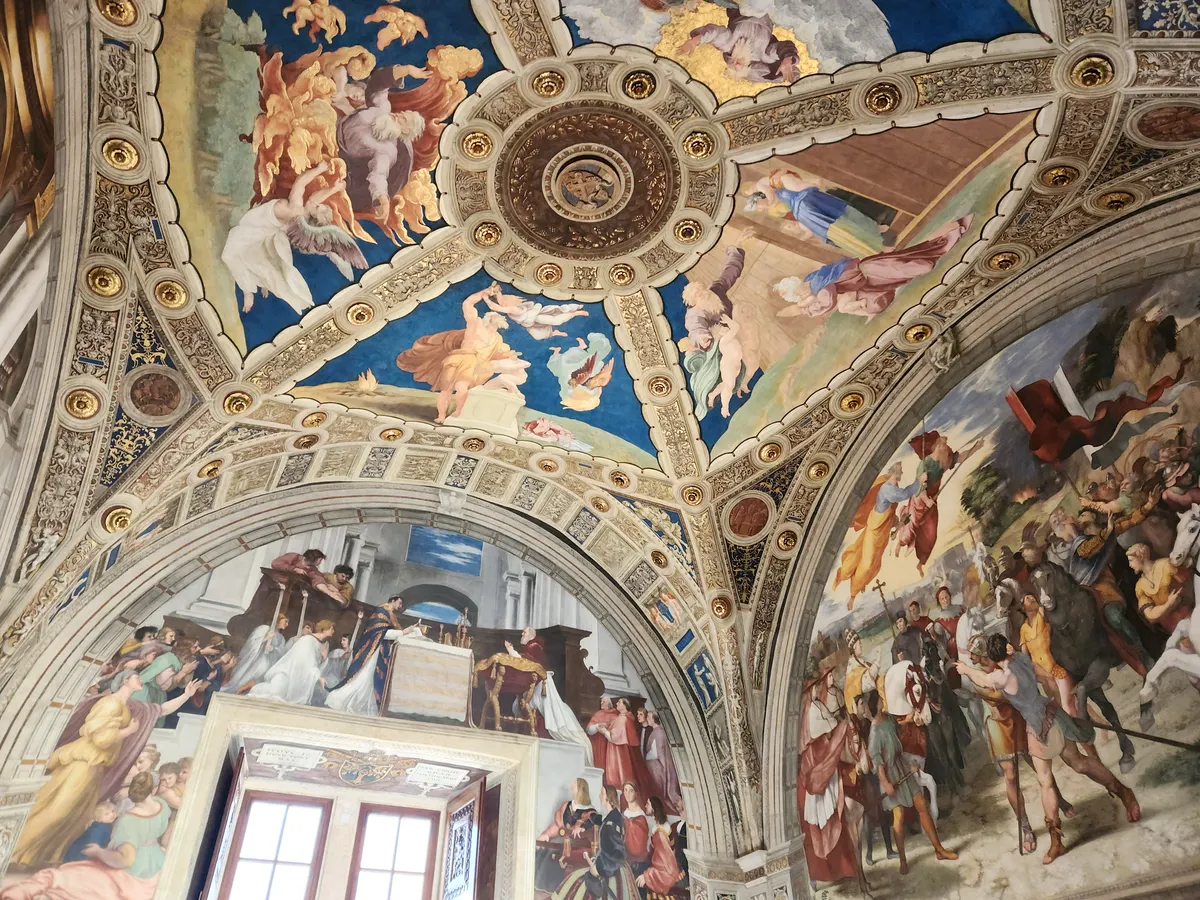 Main view at Sistine Chapel Rome — travel photo