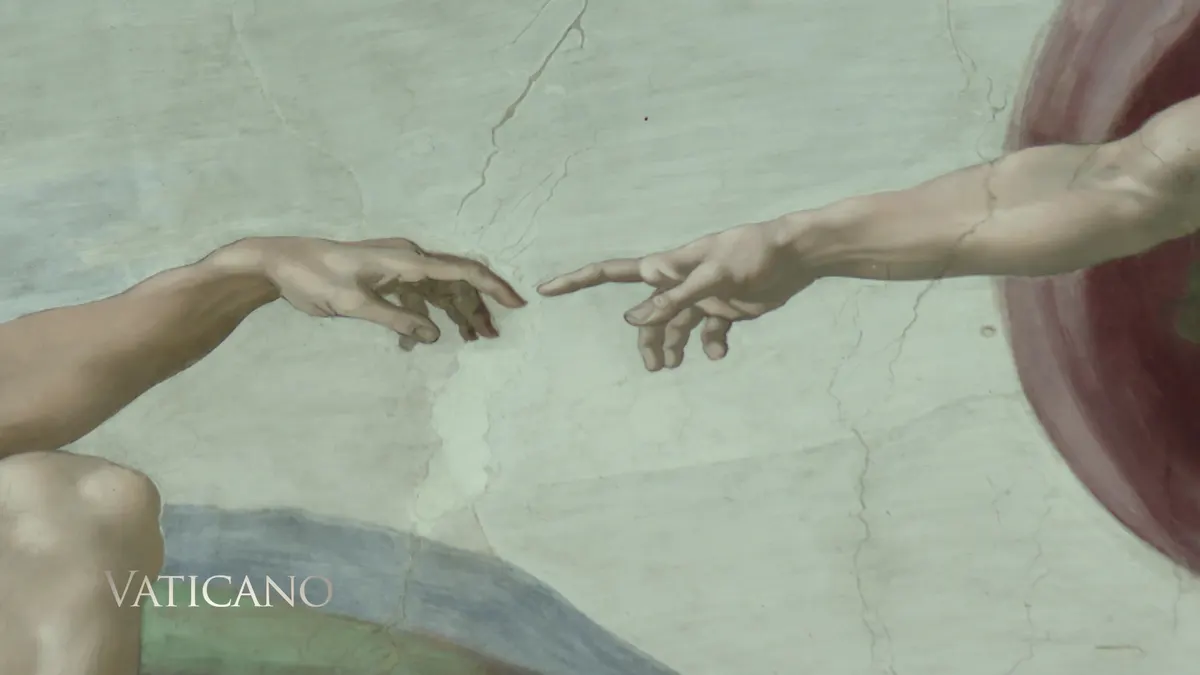 Interior at Sistine Chapel Rome — travel photo