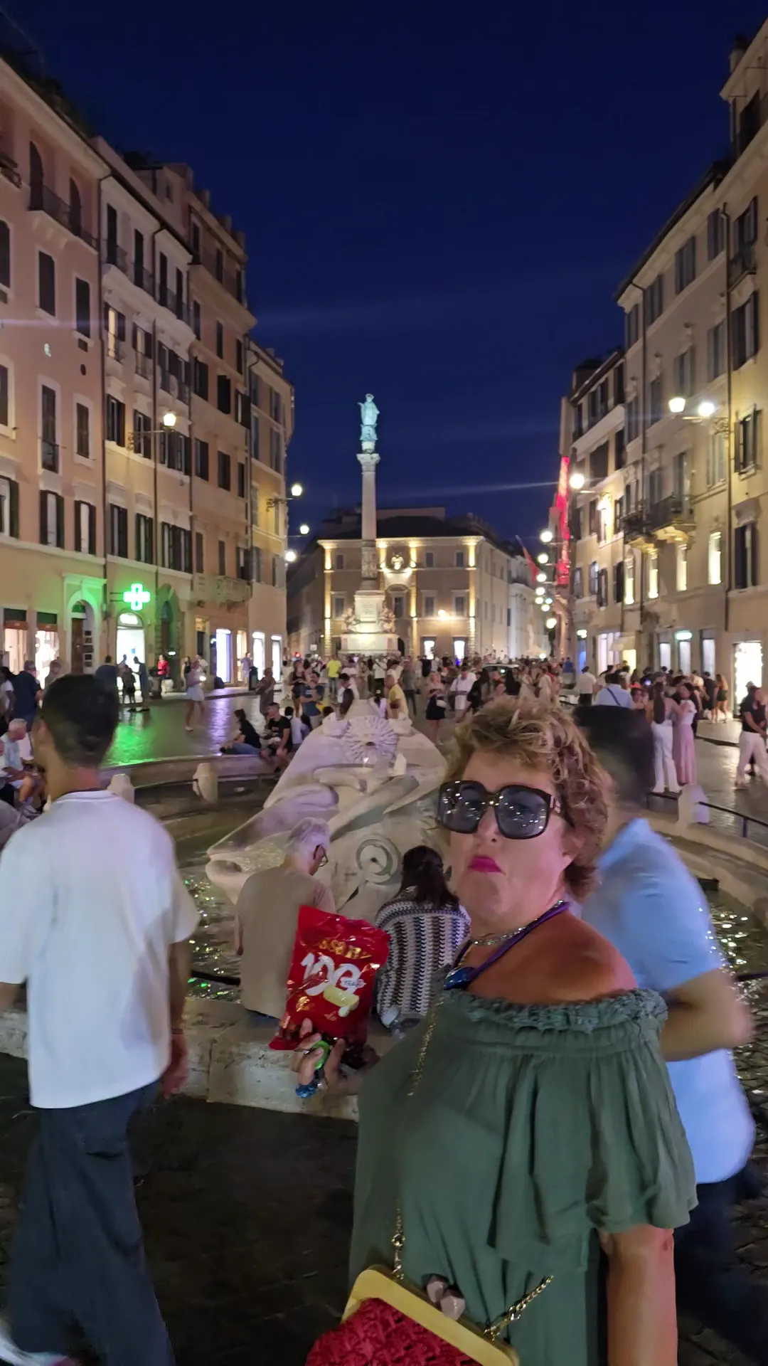Main view at Spanish Steps Rome — travel photo