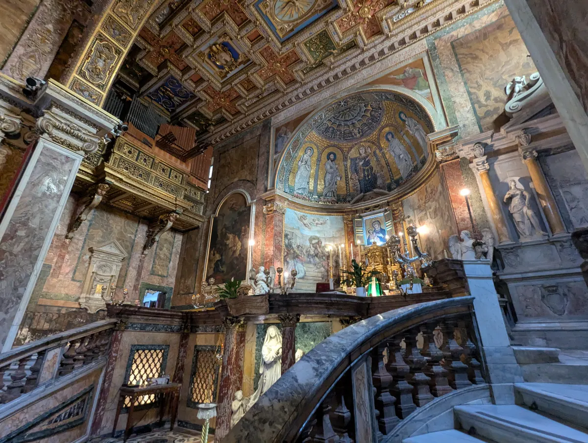 Atmosphere at Temple of Venus and Rome Rome — travel photo