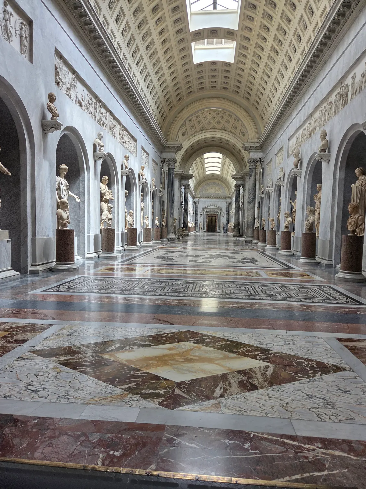 Main view at Vatican Museums Rome — travel photo