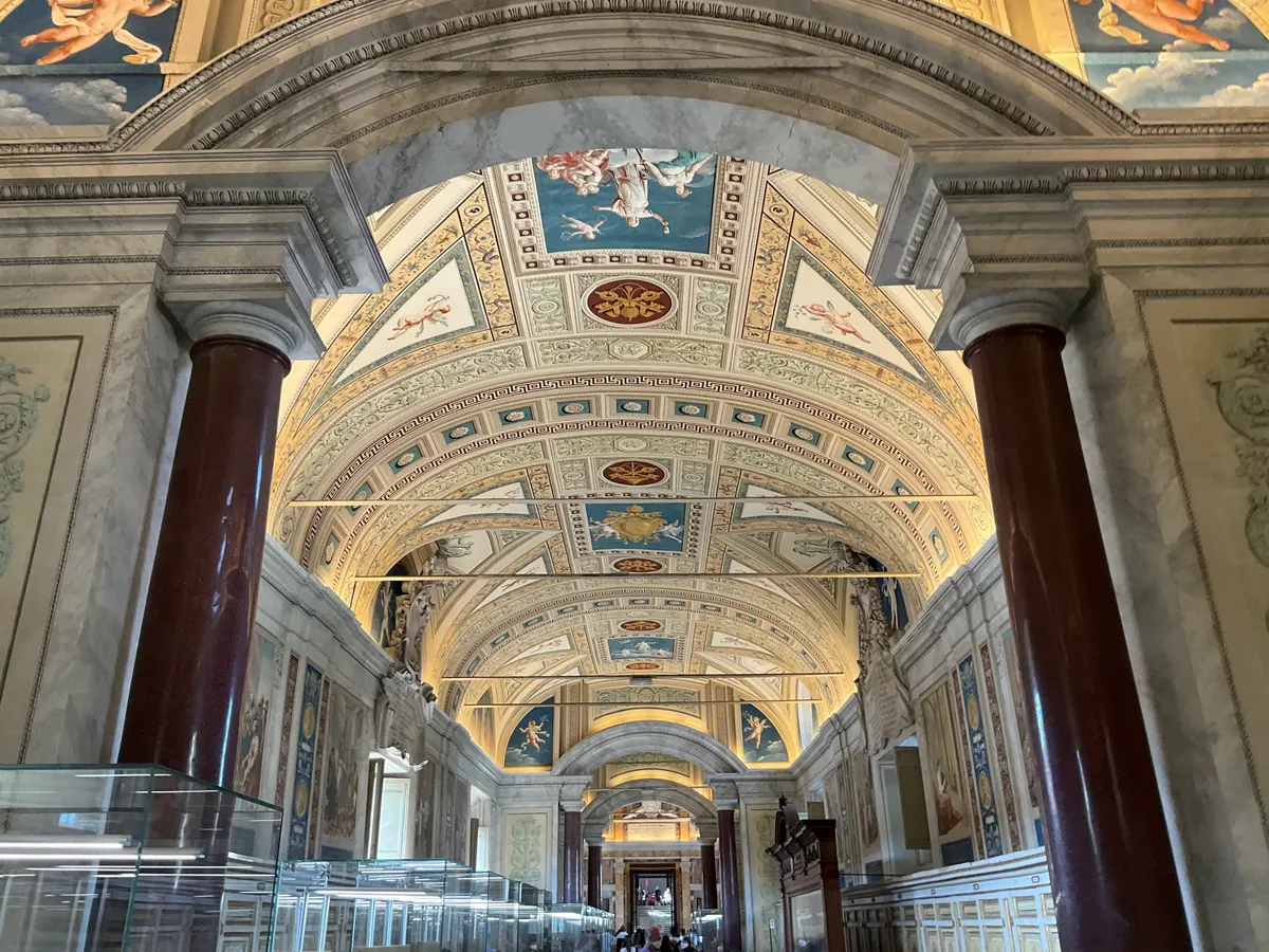 Details at Vatican Museums Rome — travel photo
