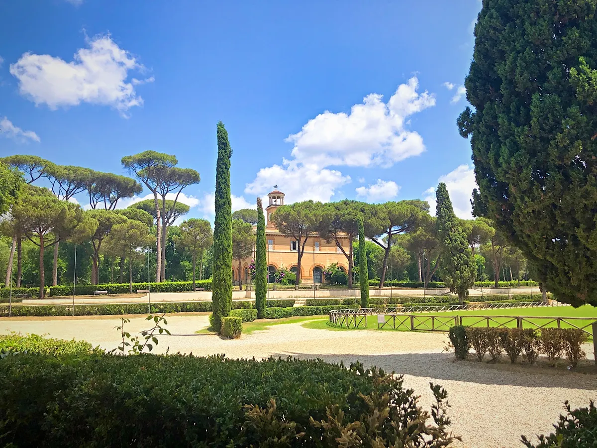 Atmosphere at Villa Borghese Rome — travel photo