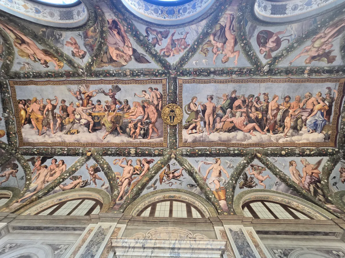 Main view at Villa Farnesina Rome — travel photo