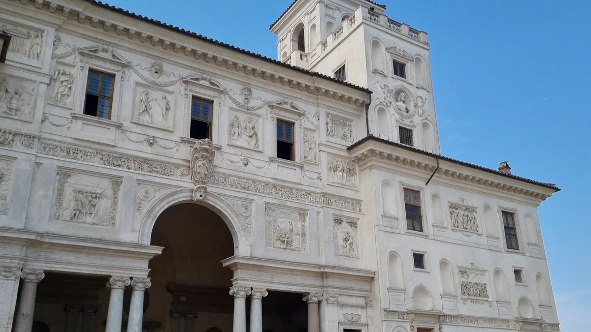 Interior at Villa Medici Rome — travel photo