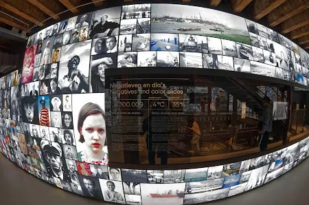 Family areas at Dutch Photo Museum Rotterdam — family travel photo