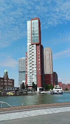 Outdoor views at FENIX Rotterdam — family travel photo