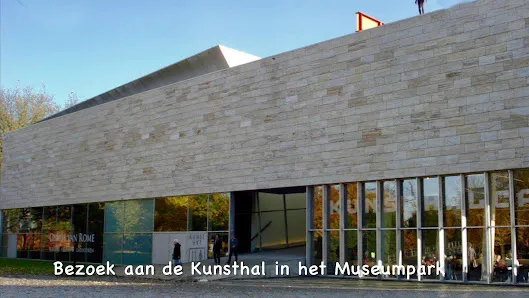 Outdoor views at Kunsthal Rotterdam Rotterdam — family travel photo