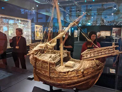 Kids activities at Maritime Museum Rotterdam — family travel photo