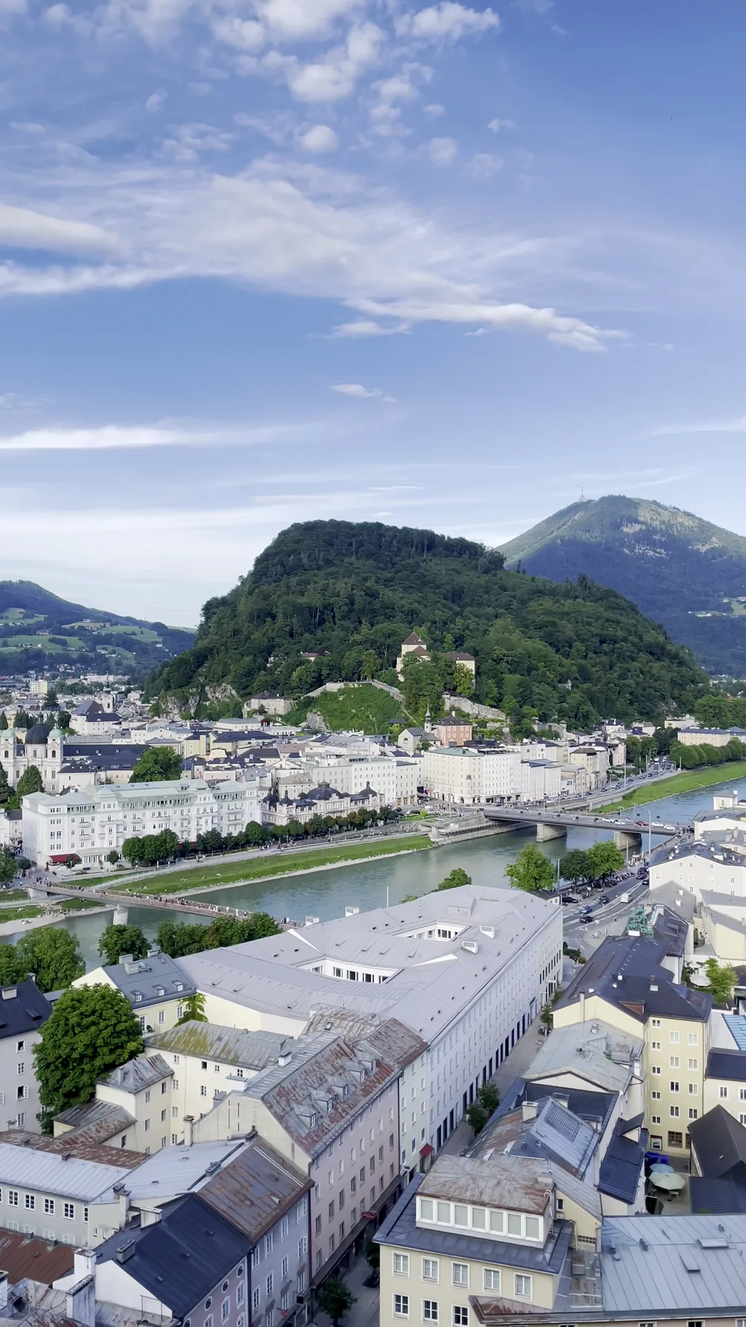 Main view at Aussichtspunkt Salzburg — travel photo