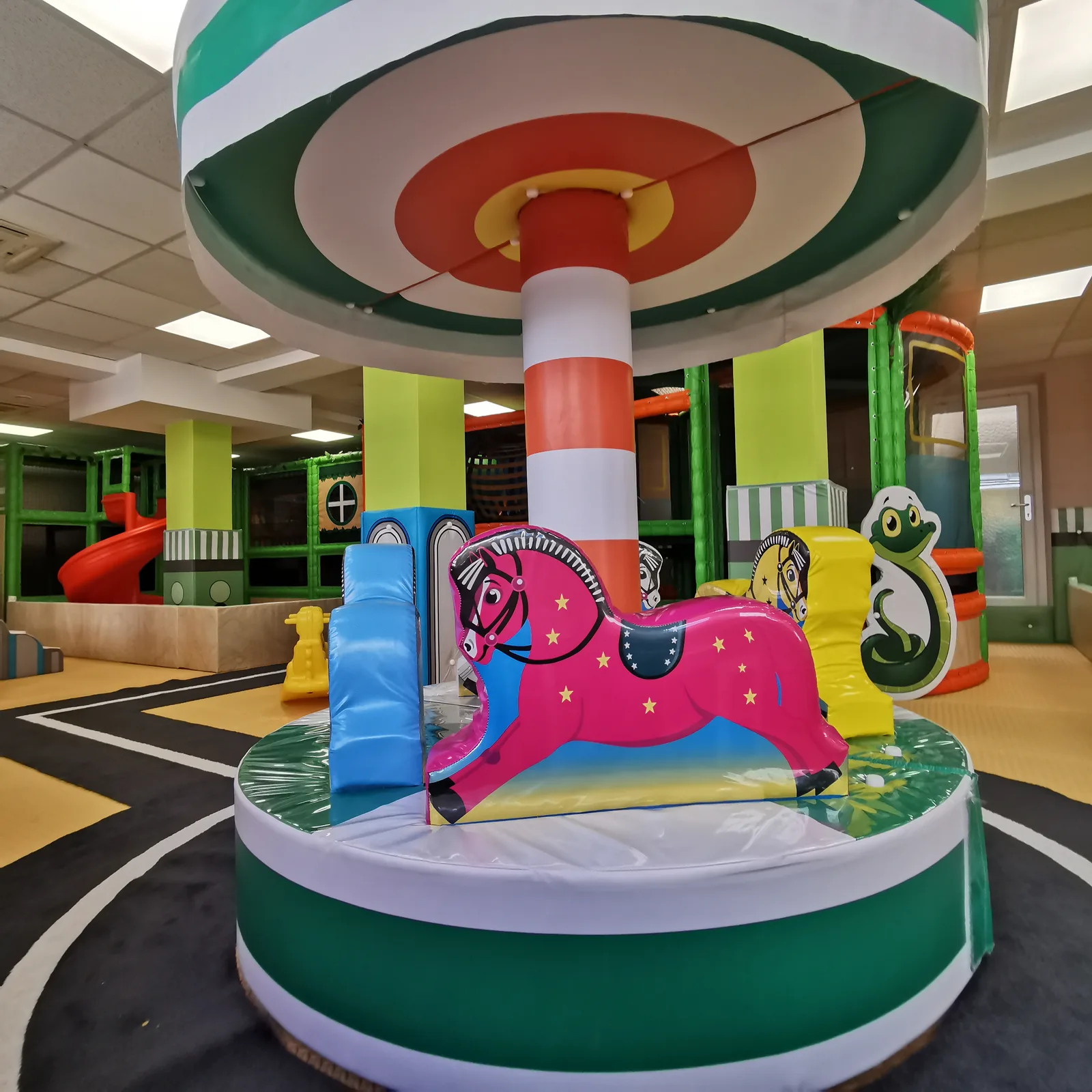 Atmosphere at Cavallino Kids Club & Café Salzburg — travel photo