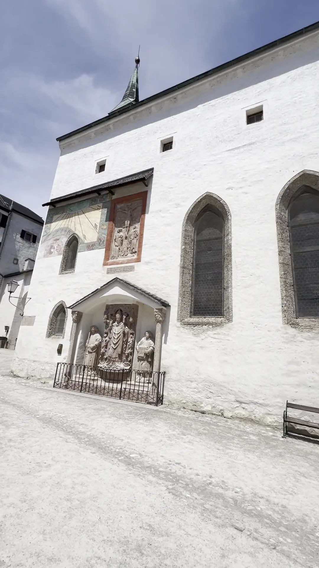 Atmosphere at Fortress Hohensalzburg Salzburg — travel photo