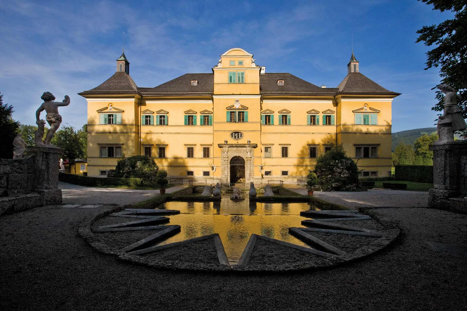 Details at Hellbrunn Palace Salzburg — travel photo