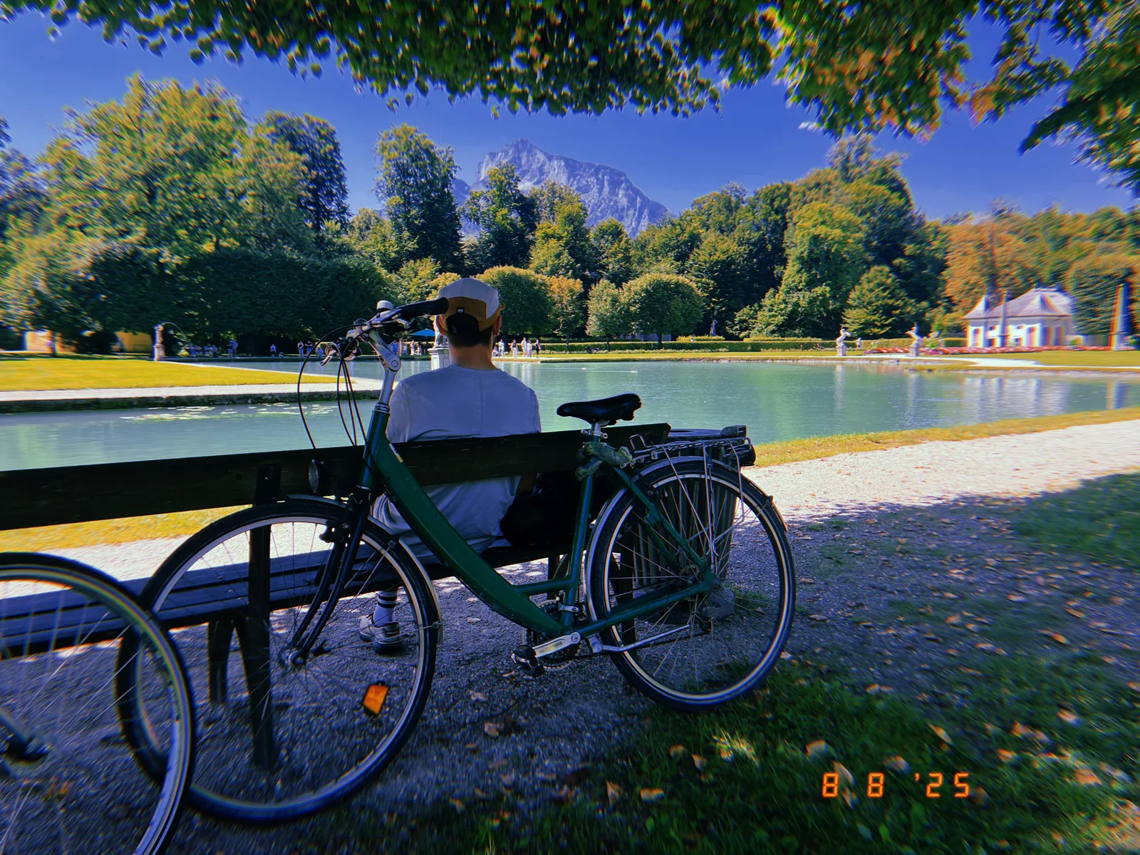 Main view at Hellbrunner Park Salzburg — travel photo