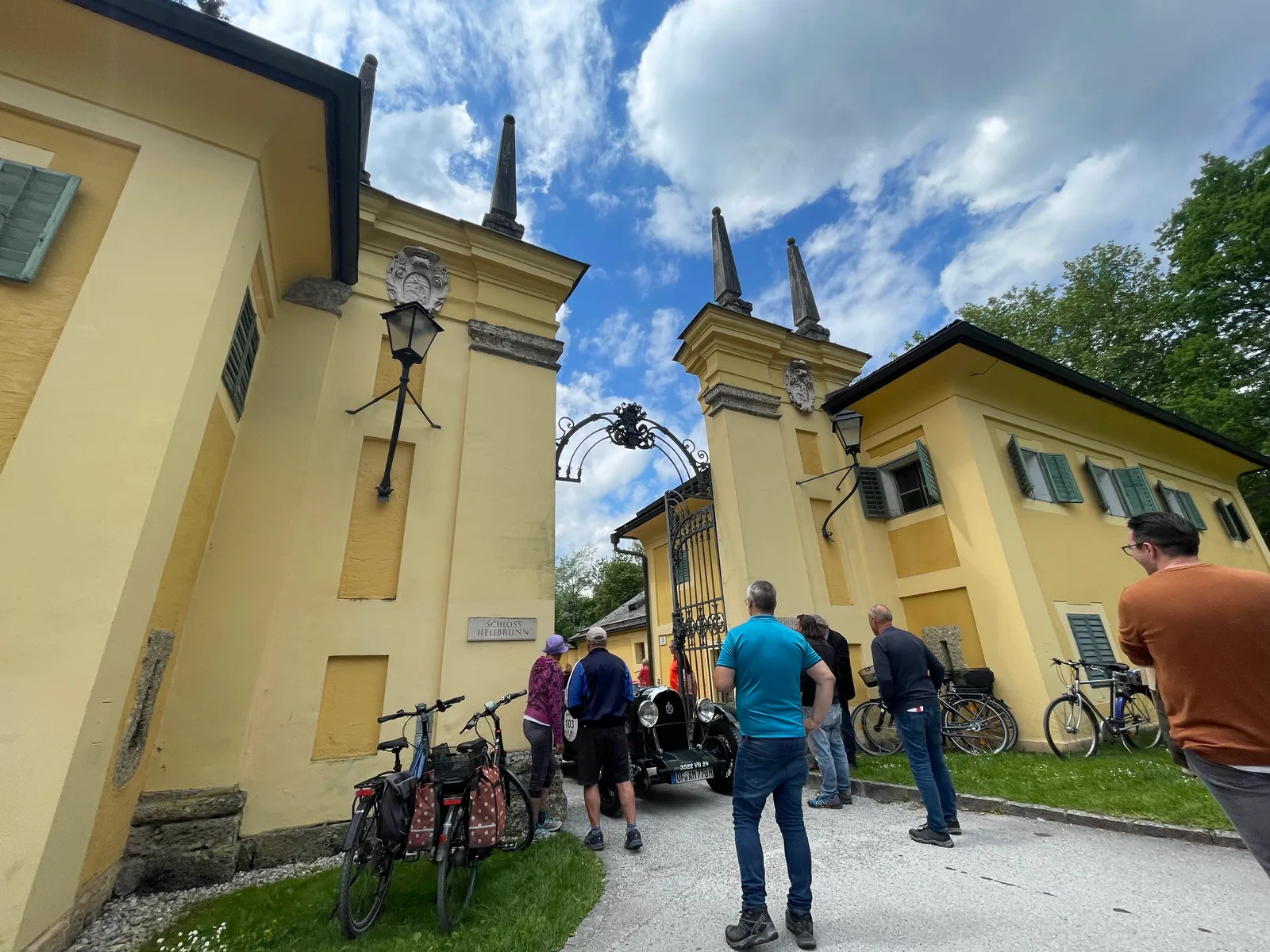 Atmosphere at Hellbrunner Park Salzburg — travel photo