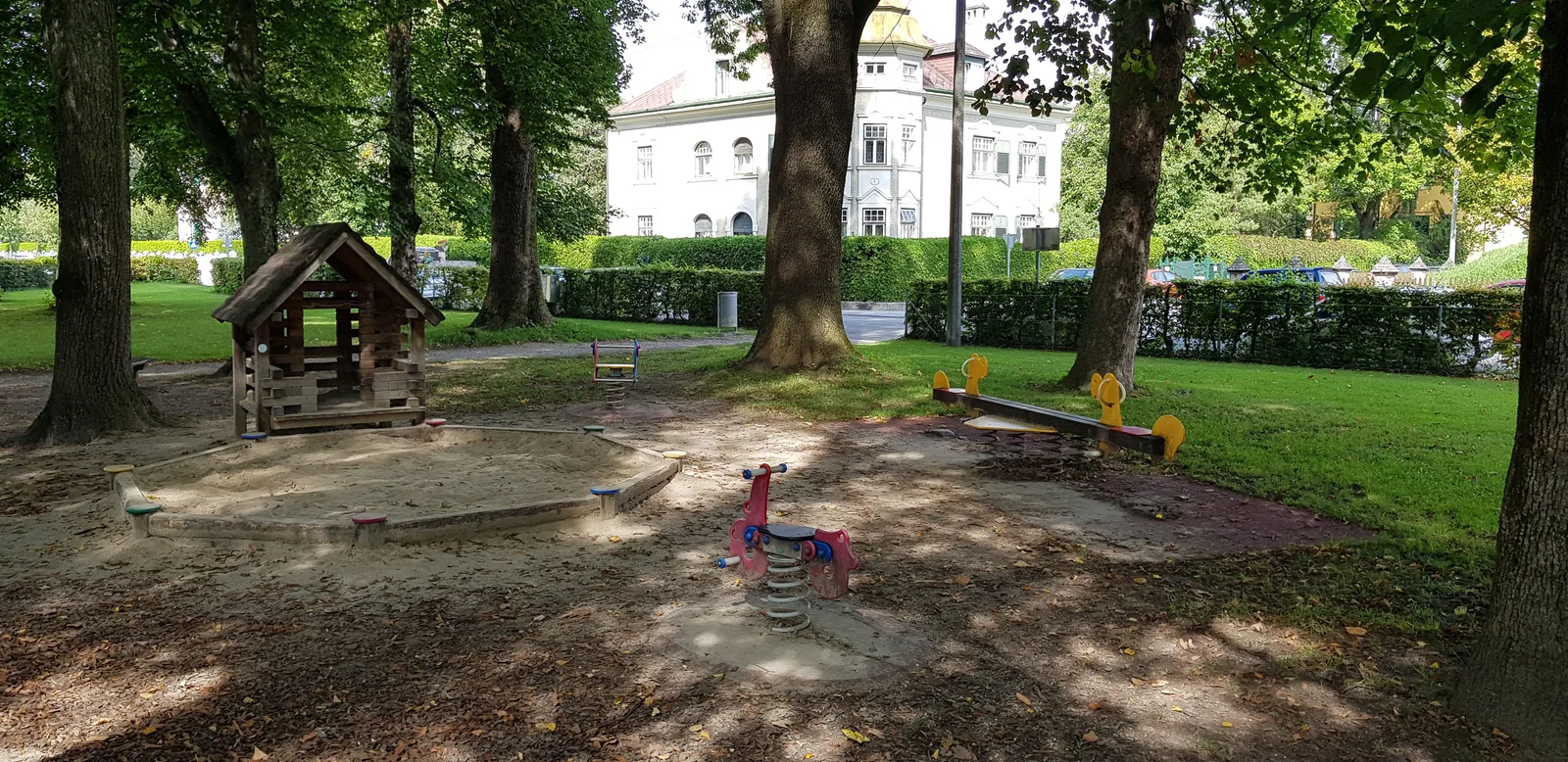 Main view at Huemerpark Salzburg — travel photo