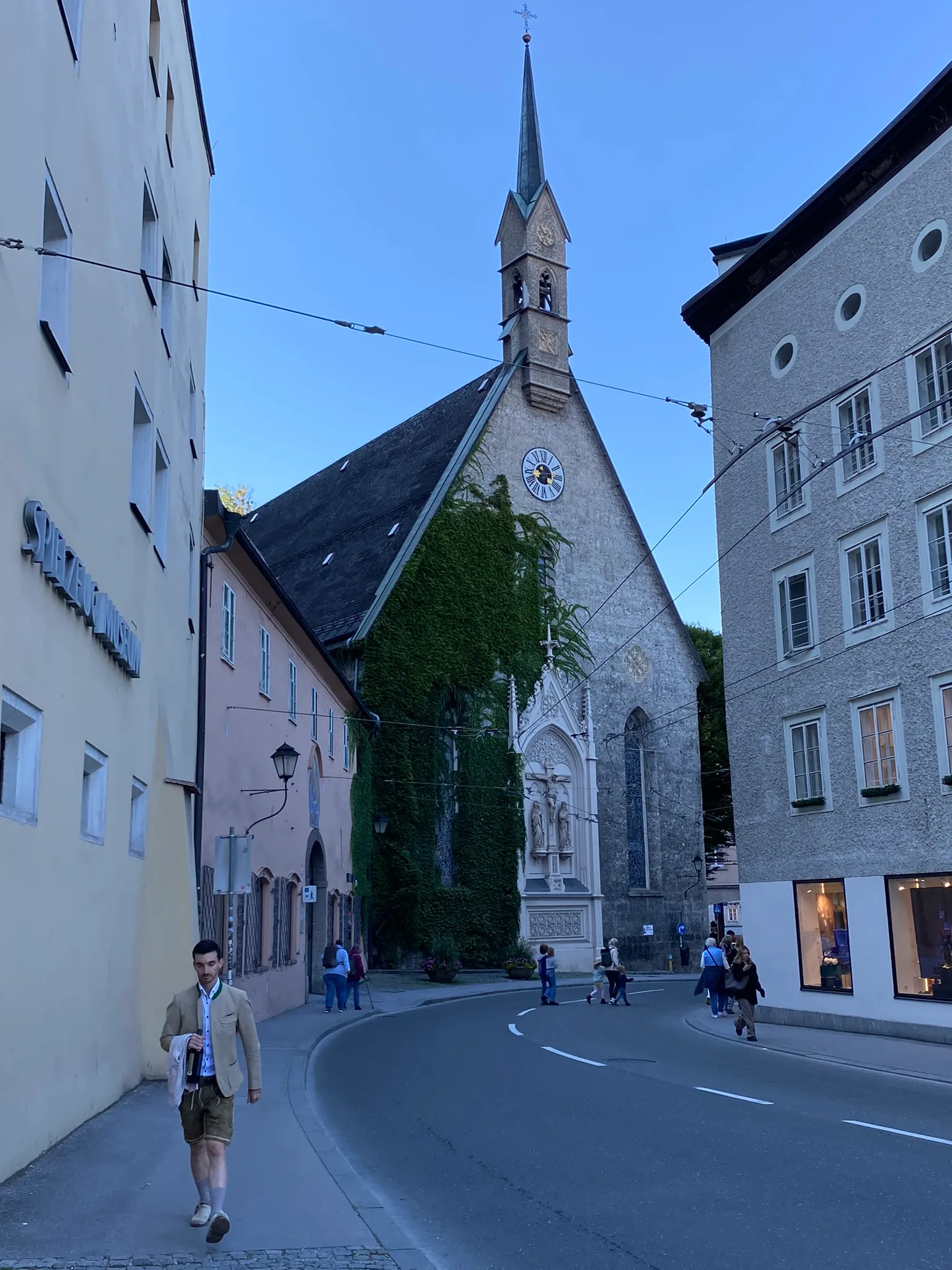 Interior at Linzer Gasse Platzl Salzburg — travel photo