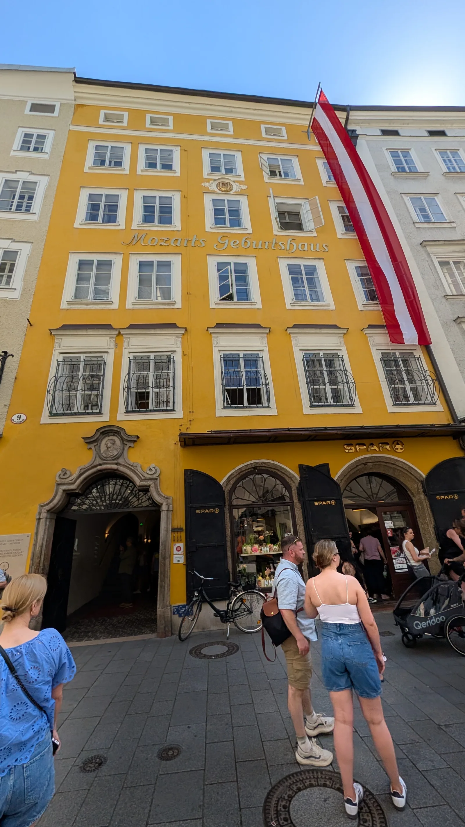 Details at Mozart's Birthplace Salzburg — travel photo