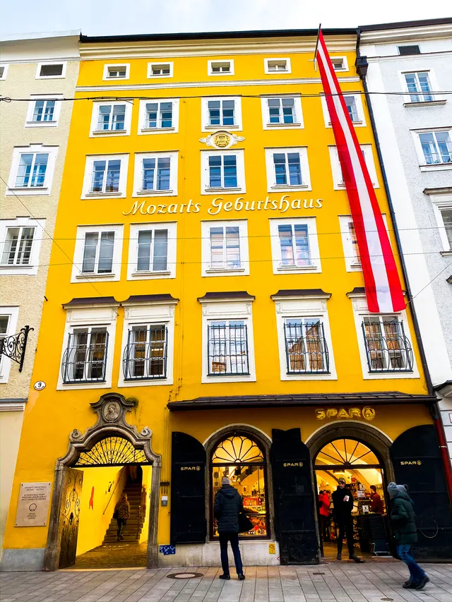 Mozart's Birthplace in Salzburg
