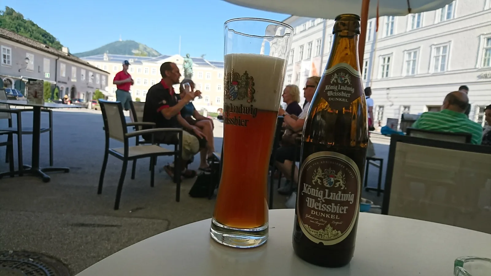 Interior at Mozartplatz Salzburg — travel photo