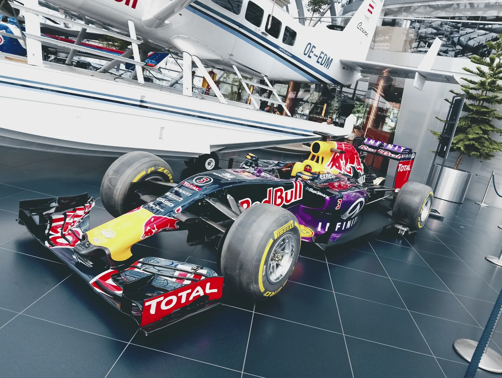 Interior at Red Bull Hangar-7 Salzburg — travel photo