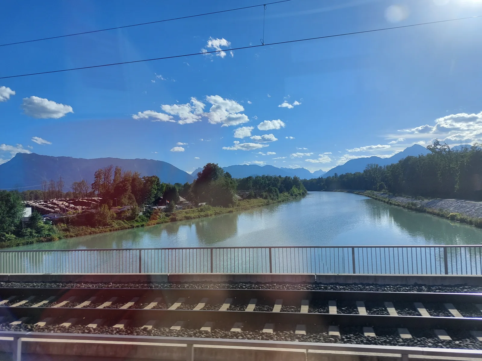 Interior at Saalach Rail Bridge Salzburg — travel photo