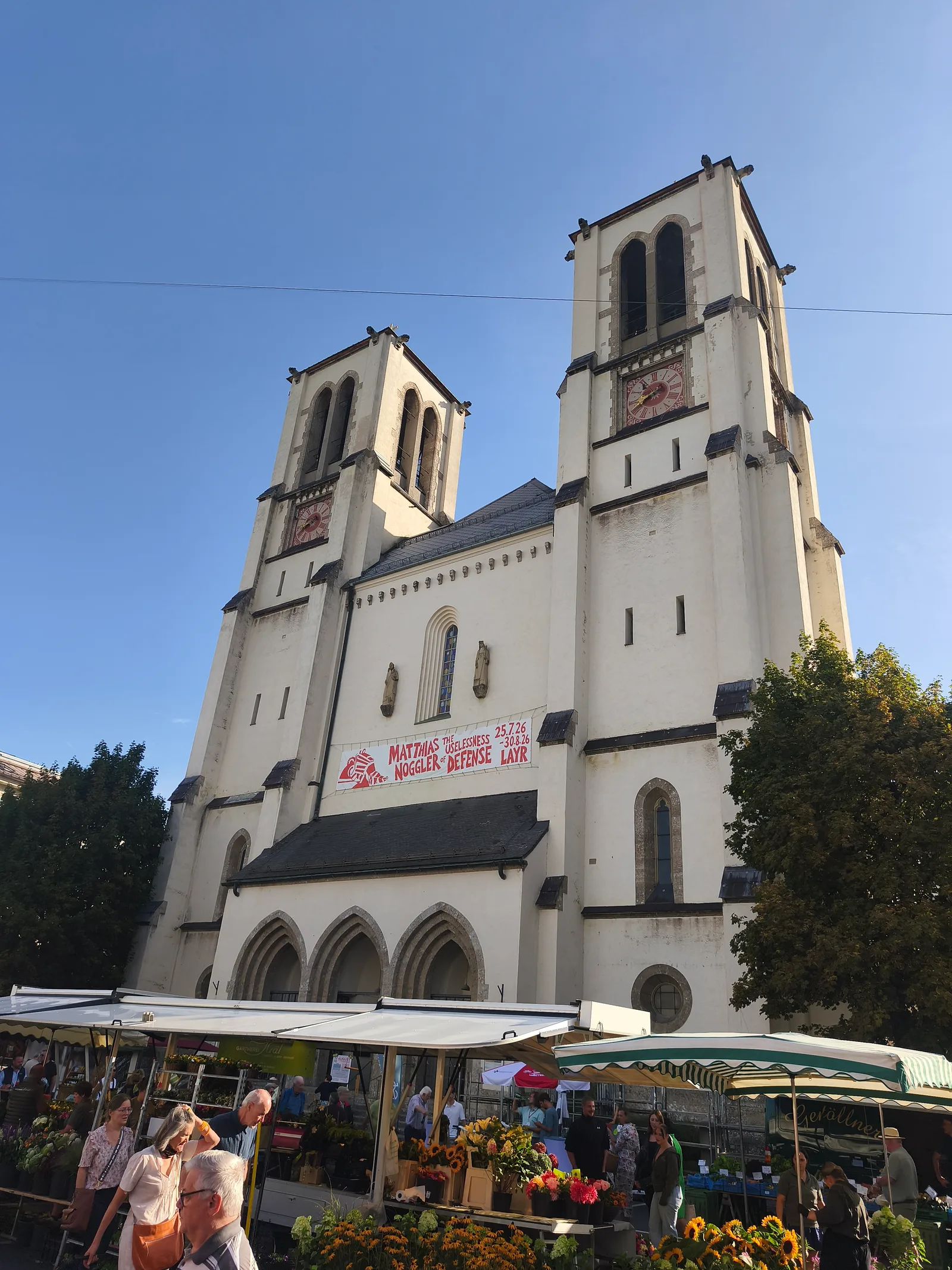 Main view at Salzburger Schranne - Schrannenmarkt Salzburg Salzburg — travel photo