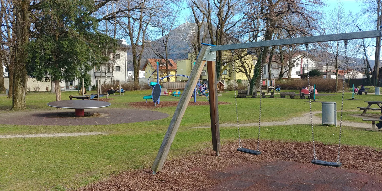 Interior at Spielplatz Baron-Schwarz-Park Salzburg — travel photo