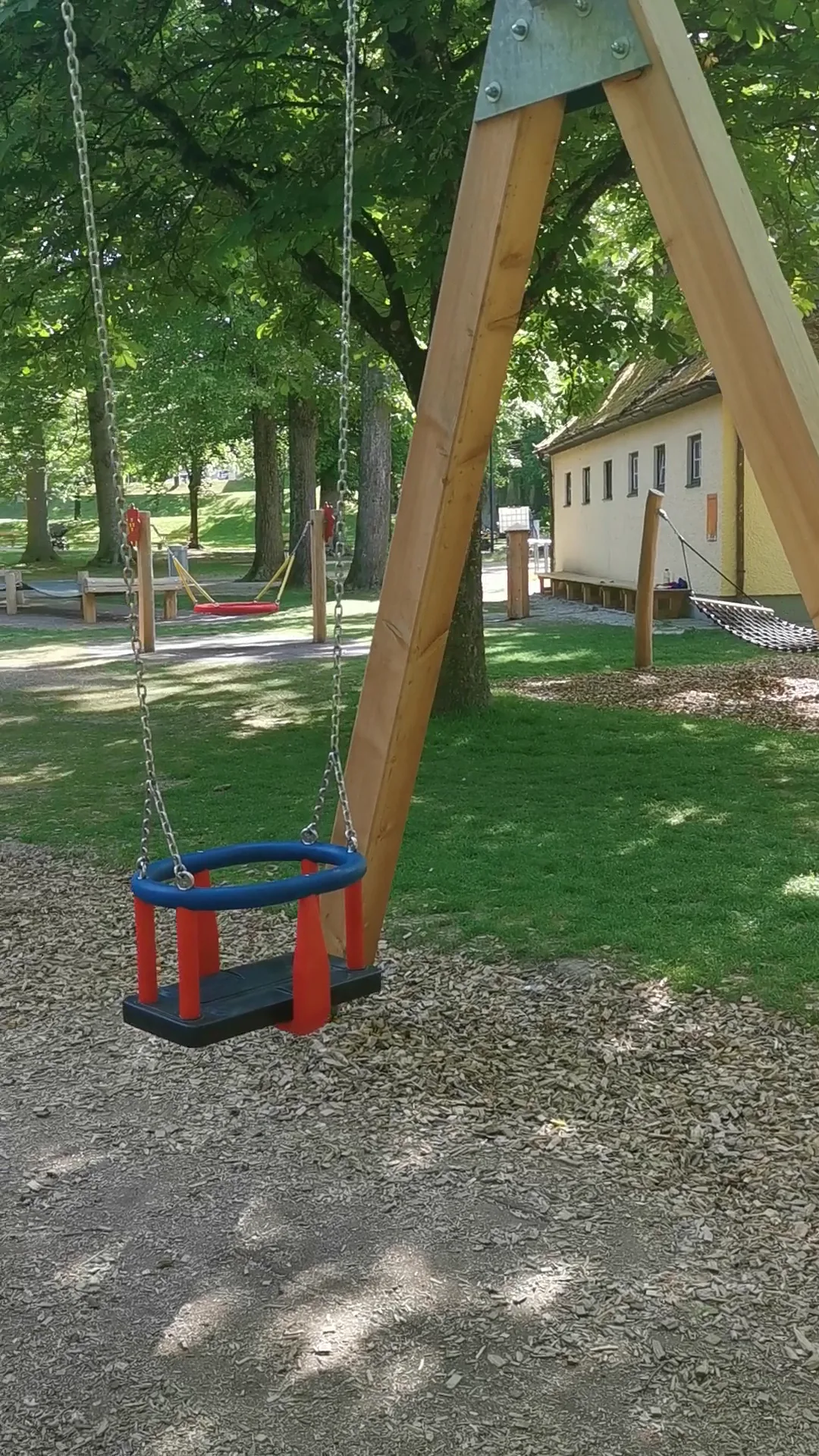 Main view at Spielplatz Obergnigl Salzburg — travel photo
