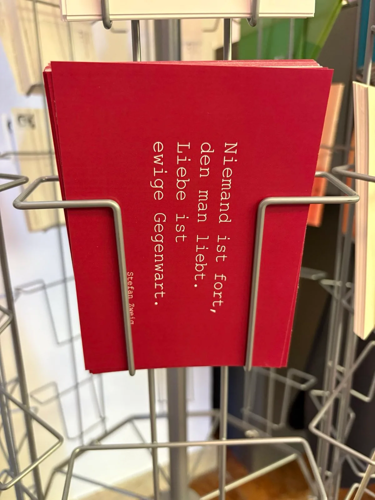 Atmosphere at Stefan Zweig Centre Salzburg — travel photo