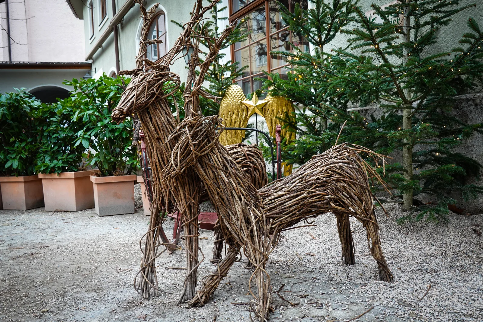 Details at Sternarkaden Salzburg — travel photo