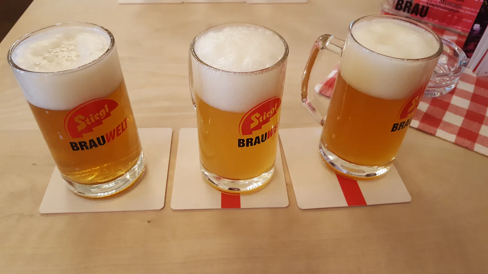 Interior at Stiegl-Brauwelt Salzburg — travel photo